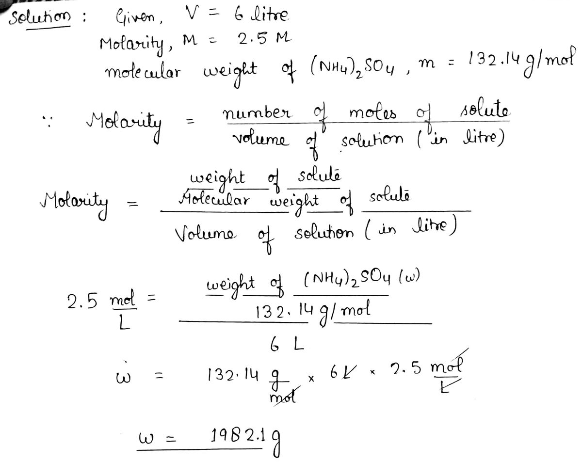 Chemistry homework question answer, step 1, image 1